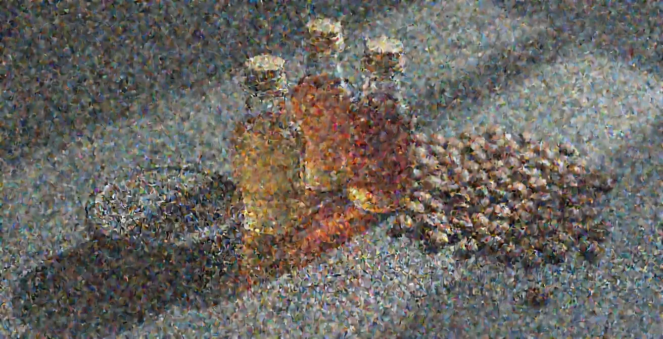 Arrangement artistique d'objets québécois symbolisant les trois types d'algorithmes