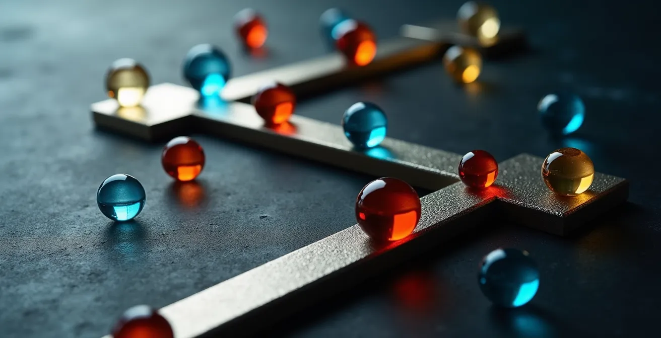 Diagramme visuel illustrant le parcours de décision pour choisir le bon organisme de financement selon le type de projet