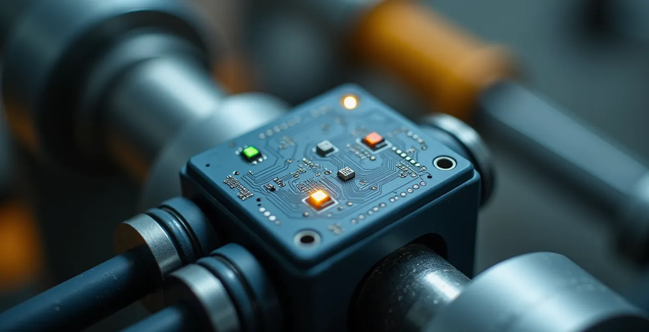 Réseau de capteurs IoT déployés dans un environnement industriel canadien pour la détection précoce des risques