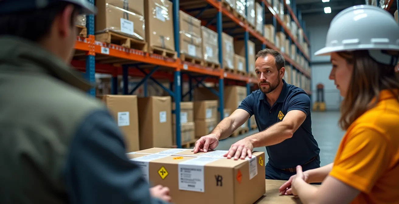 Formation et certification TMD pour le transport de batteries au lithium