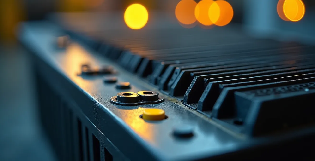 Installation de batteries de stockage industrielles dans un conteneur avec équipements de contrôle