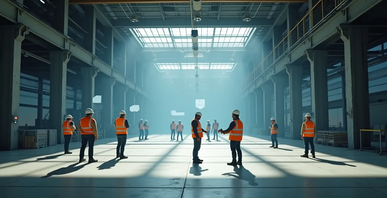 Système de vision artificielle analysant le port des équipements de protection individuelle dans un environnement industriel